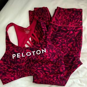 Peloton Leggings & Sports Bra Set